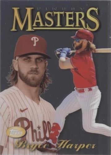 2021 Topps Finest - Bryce Harper #97FM-BH