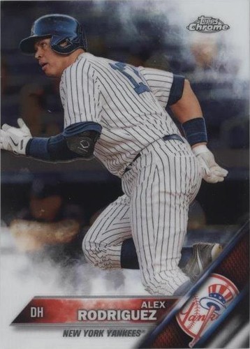 2016 Topps Chrome - Alex Rodriguez #146