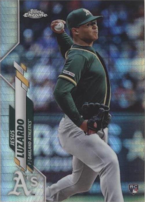 2020 Topps Chrome - Prism Refractor #5 Jesus Luzardo (RC)