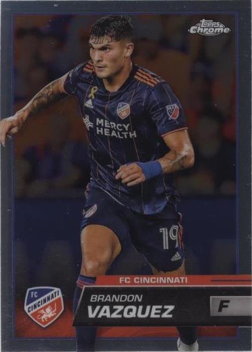2023 Topps Chrome MLS Brandon Vazquez #92