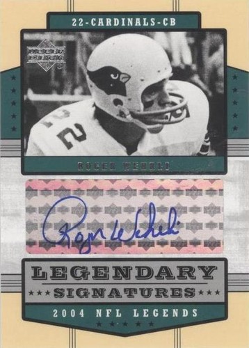 2004 Upper Deck NFL Legends Roger Wehrli #LS-RO