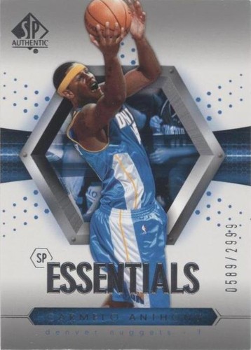 NBAカード　Carmelo Anthony auto /5 2003 SP AUTHENTIC BGS 9.5 GEM MINT AUTO 10 CARMELO ANTHONY