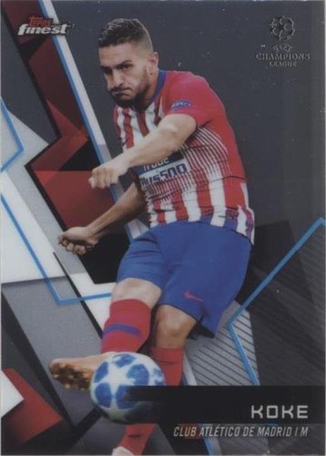 2018-19 Topps Finest UCL Koke #98