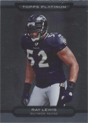 2010 Topps Platinum Ray Lewis #53