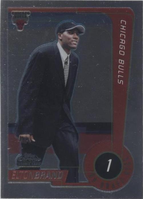 Topps 1999-00 cromado - marca Elton #115