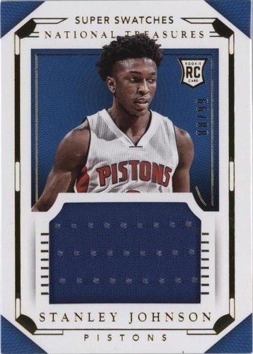 2015-16 Panini National Treasures - Stanley Johnson #6
