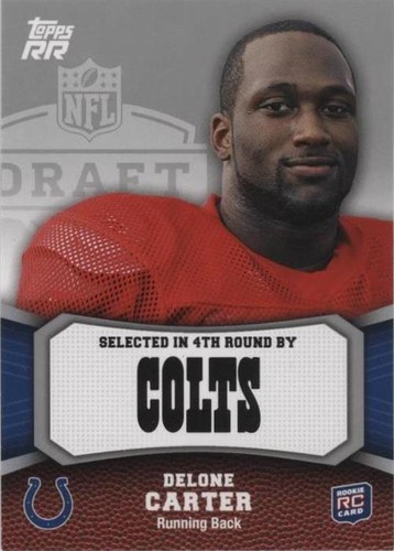 2011 Topps Rising Rookies Delone Carter #108