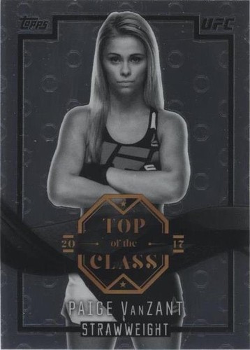 2017 Topps Chrome UFC - Paige VanZant #TC-PV