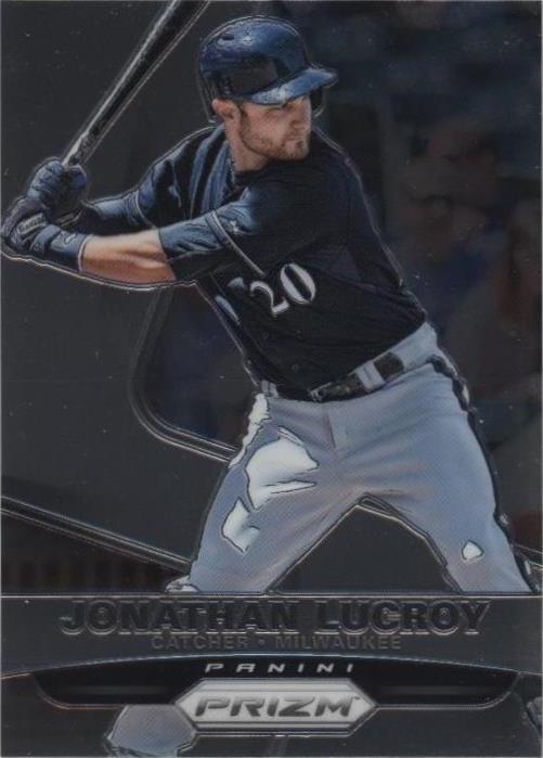 2015 Panini Prizm - Jonathan Lucroy #90