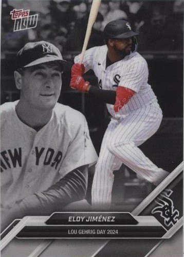 2024 Topps Now Lou Gehrig Day - Eloy Jimenez #LGD-10