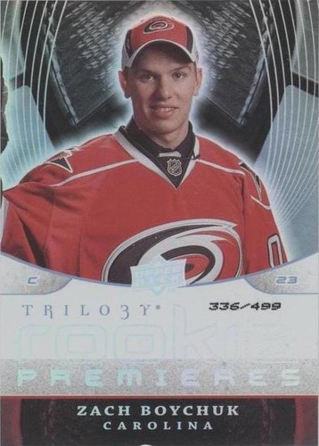 2008-09 Upper Deck Trilogy - Zach Boychuk #166