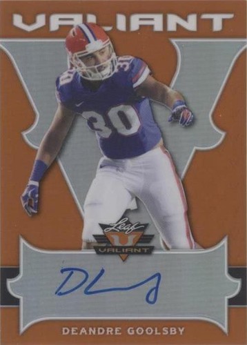 2018 Leaf Valiant DeAndre Goolsby #BA-DG2