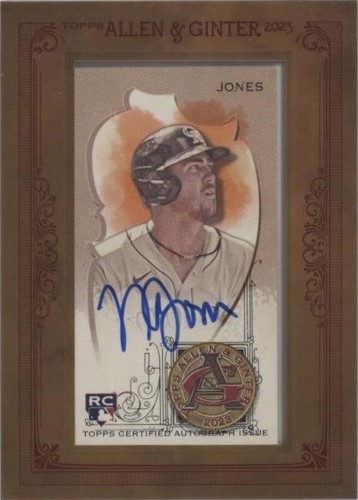 2023 Topps Allen & Ginter - Nolan Jones #MA-NJ