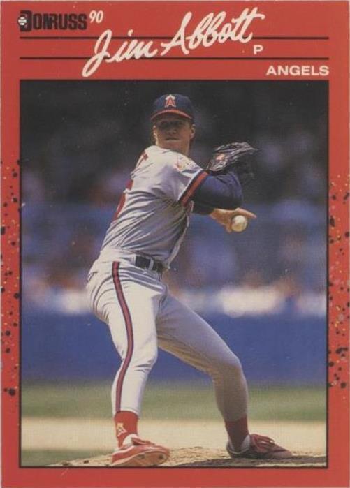 Donruss 1990 - Jim Abbott #108