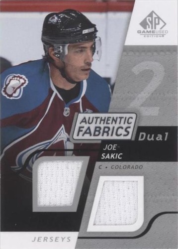 2008-09 SP Game Used Edition - Joe Sakic #AF-SK