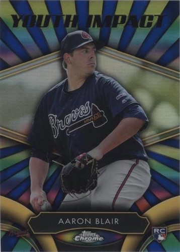 2016 Topps Chrome - Aaron Blair #YI-18