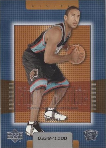 2003-04 Upper Deck Finite - Dahntay Jones #222