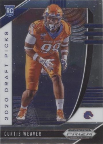 2020 Panini Prizm Draft Curtis Weaver #166