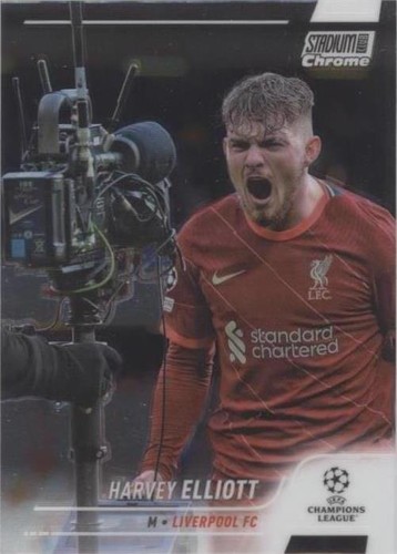 2021-22 Topps Stadium Club Chrome UCL Harvey Elliott #97