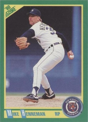 1990 Score - Mike Henneman #184