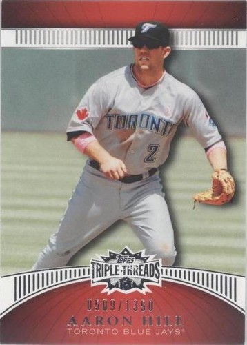 2010 Topps Triple Threads - Aaron Hill #110