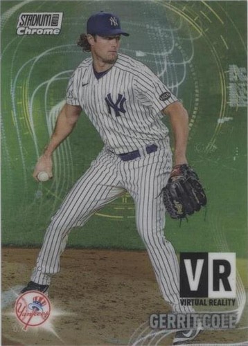 2021 Topps Stadium Club Chrome - Gerrit Cole #VR-16