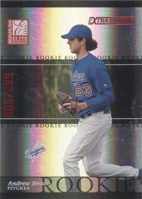 2003 Donruss Elite Extra Edition - Andrew Brown #17