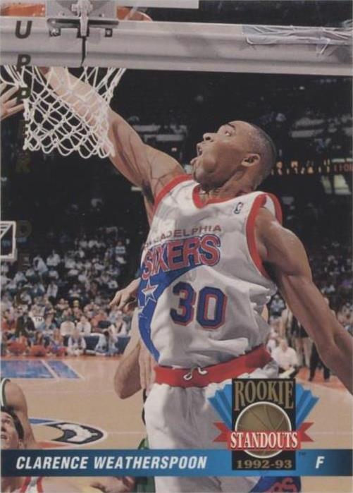 1992-93 Upper Deck International italiano - Clarence Weatherspoon #70