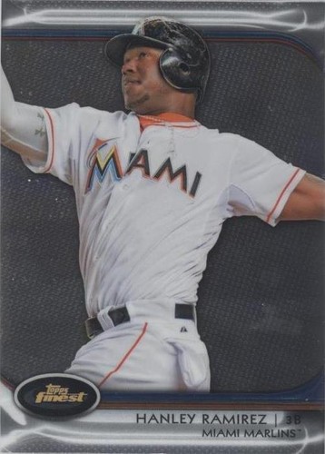 2012 Topps Finest - Hanley Ramirez #55