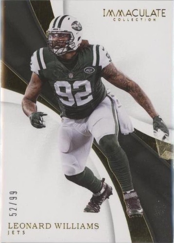 2017 Panini Immaculate Collection Leonard Williams #74