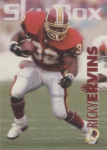1993 Skybox Impact Ricky Ervins #329