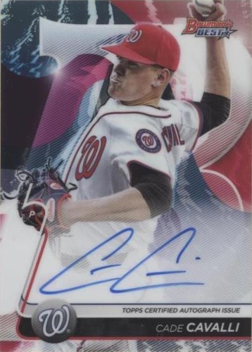 2020 Bowman's Best - Cade Cavalli #B20-CC
