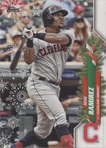 2020 Topps Holiday - Jose Ramirez #HW83