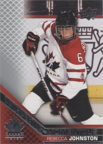 2022 Upper Deck Team Canada Juniors - Rebecca Johnston #PM-47