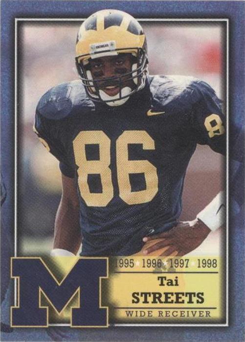 2002 TK Legacy Michigan Wolverines Tai Streets #L30