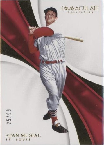 2017 Panini Immaculate Collection - Stan Musial #19