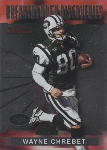 2000 Bowman Wayne Chrebet #BD3