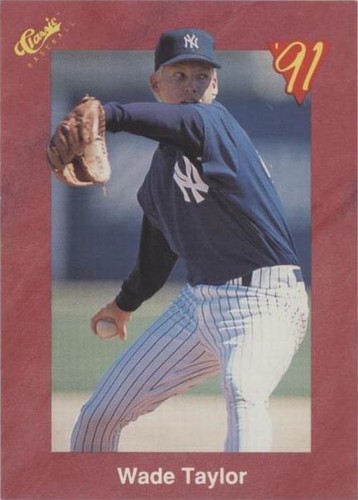 1991 Classic Update Red Travel Edition - Wade Taylor #T87