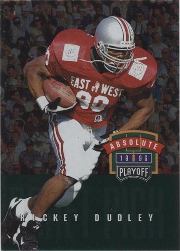 1996 Playoff Absolute Rickey Dudley #097