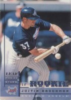 1998 Leaf Rookies & Stars - Justin Baughman #303