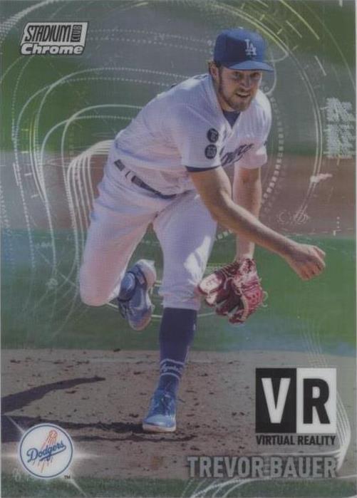 2021 Topps Stadium Club Chrome - Trevor Bauer #VR-17