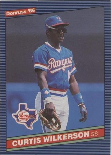1986 Donruss - Curtis Wilkerson #256