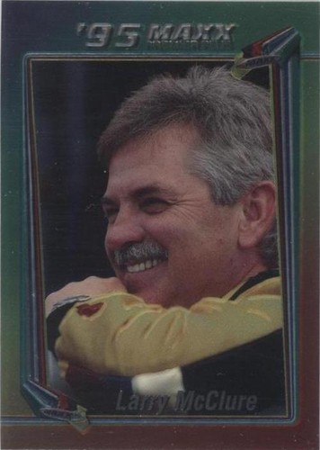 1995 Maxx Premier Plus Chromium - Larry Mcclure #79