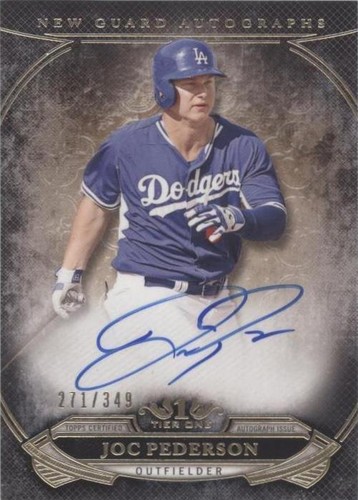 2015 Topps Tier One - Joc Pederson #NGA-JPN