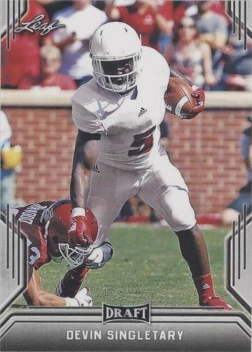 2019 Leaf Draft Devin Singletary #22