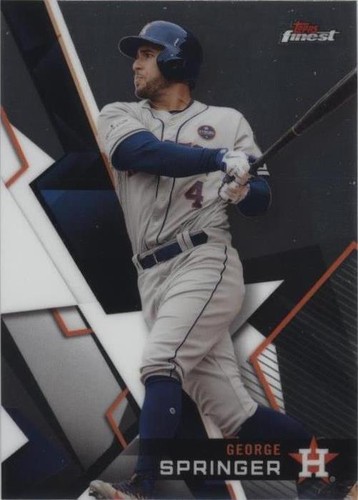 2018 Topps Finest - George Springer #45