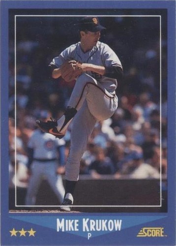 1988 Score - Mike Krukow #185