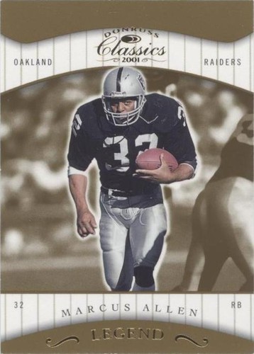 2001 Donruss Classics Marcus Allen #187