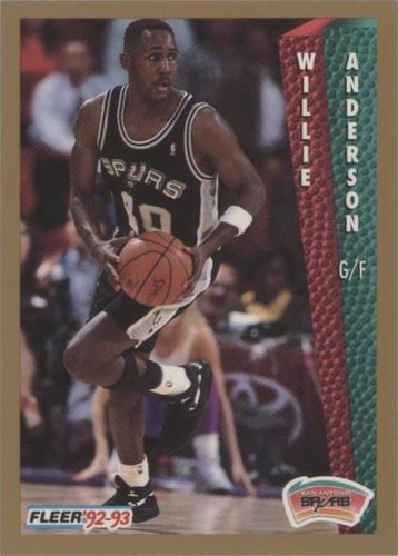 1992-93 Fleer - Willie Anderson #201