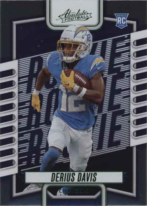 2023 Panini Absolute Derius Davis #196